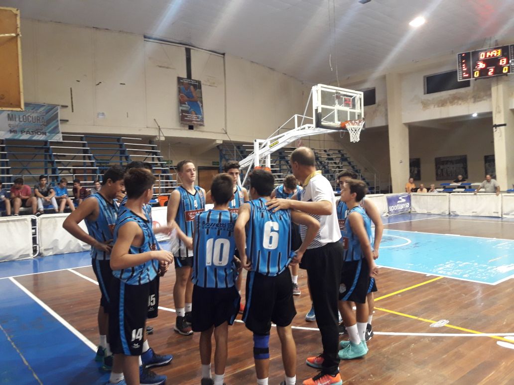 Básquet de San Martín: Victoria en el Provincial U-15.-