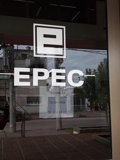 Asamblea de 10 a 14 horas hoy miércoles 11 en EPEC