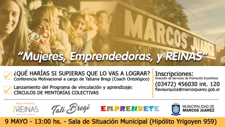 Mujeres emprendedoras y reinas