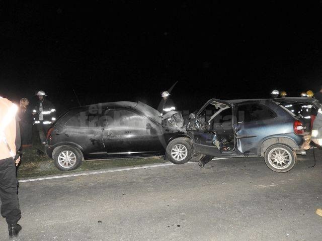 Dos accidentes en menos de 24 horas sobre ruta 13 entre Carlos Pellegrini y El Trèbol el fin de semana con cinco personas fallecidas