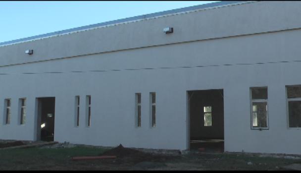 Centro Cívico: El miércoles se colocaron 70 metros cúbicos de hormigón en los dos pabellones