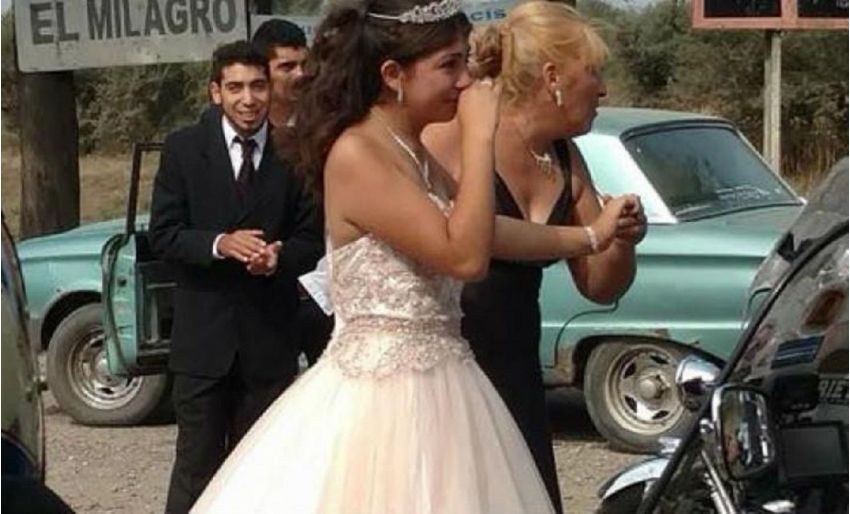 Le adelantaron su fiesta de 15 años para cumplir su sueño antes de que pierda la visión