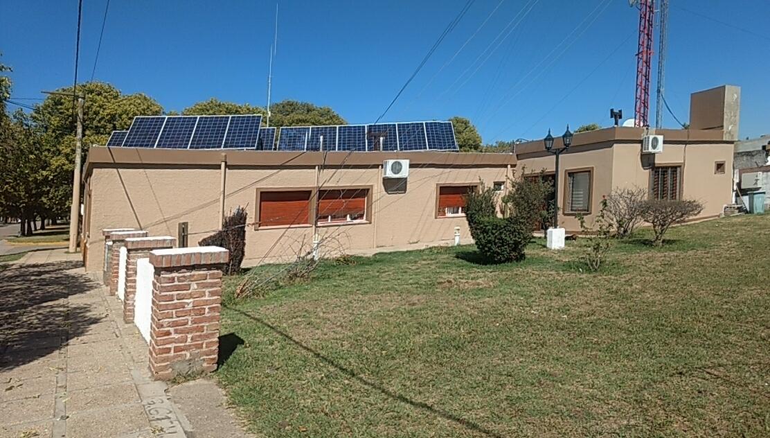 Olaeta: El Municipio instaló paneles solares