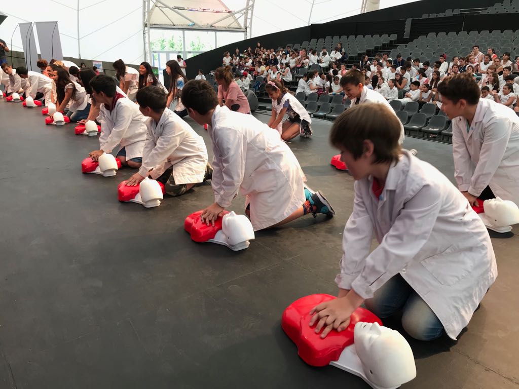 Lanzamiento del Programa Nacional de RCP en las Escuelas