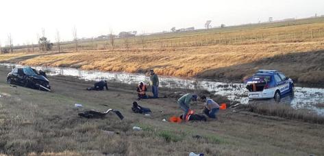 Ballesteros: Murió efectivo de la Policía Caminera al ser embestido por un vehículo en un control en autopista