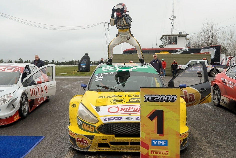 Autos: Martín Chialvo sobre el final en La Plata.-