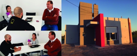 Entrega de la primera vivienda modelo del Plan PROMUVI