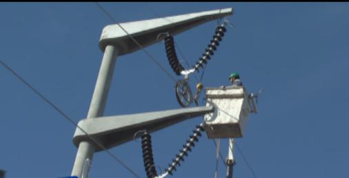 Avance de obras de la línea 132 KV desde Leones hacia Marcos Juàrez