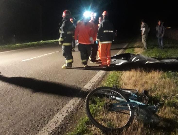 Hallazgo de una persona sin vida a la vera de ruta 9
