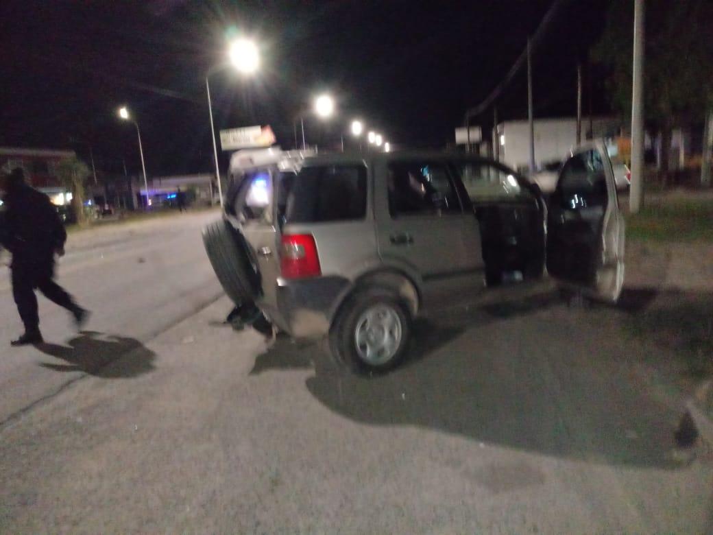 Espectacular accidente en ruta 9 y Santiago del Estero con el vuelco de un automóvil