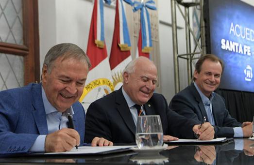 Agua Potable: acuerdo histórico entre Córdoba y Santa Fe