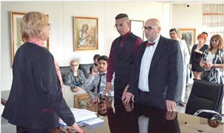 Primer matrimonio igualitario de varones en Marcos Juàrez