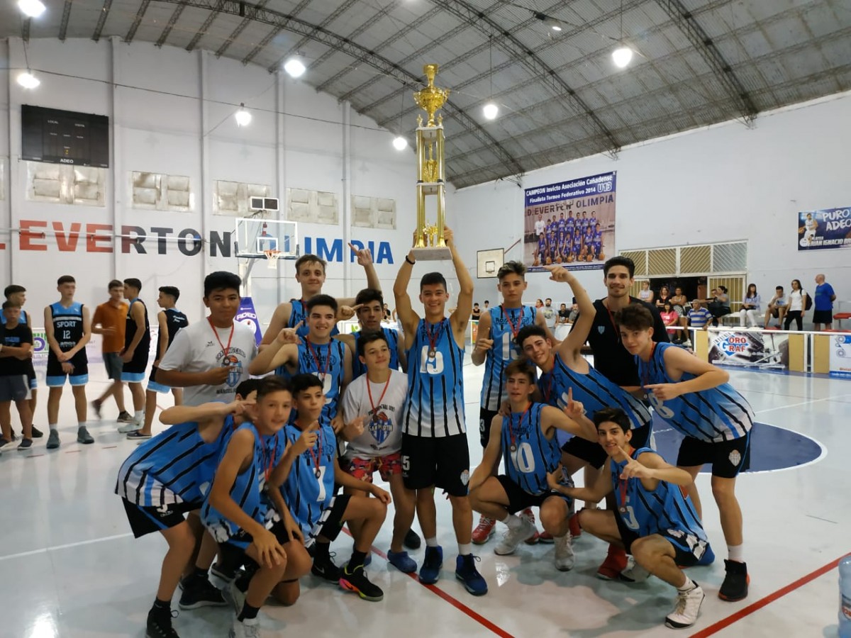 Básquet La U-15 de San Martín Campeón en Cañada de Gómez