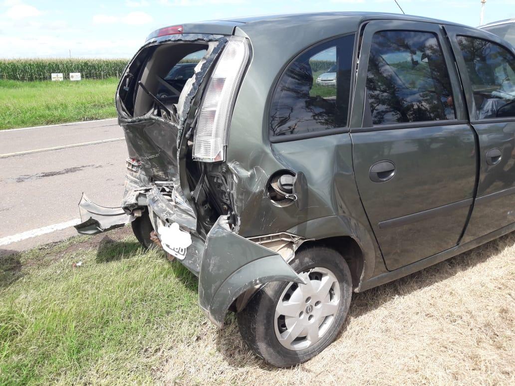 Los detalles del accidente en cadena con cuatro vehículos involucrados