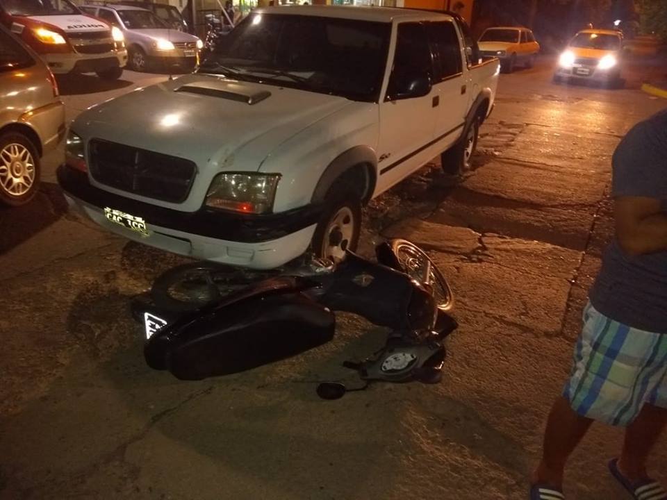 Accidente en el ejido urbano de Leones
