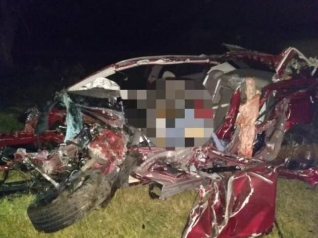 Trágico accidente en ruta nacional 8 en cercanías de  Arias