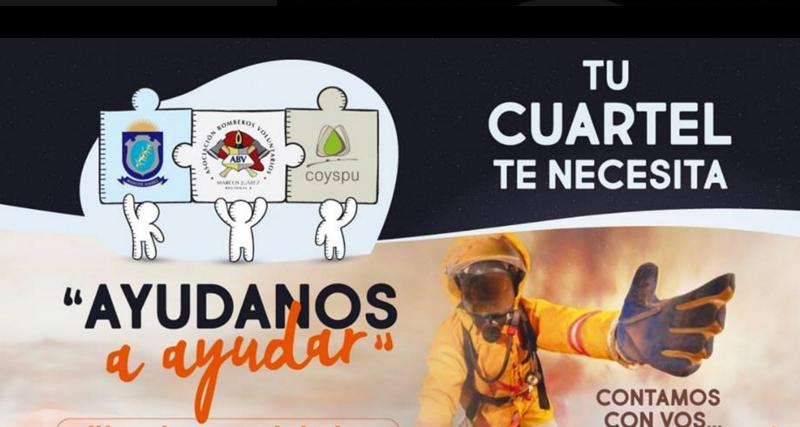 Aporte voluntario destinado a Bomberos Voluntarios de Marcos Juàrez