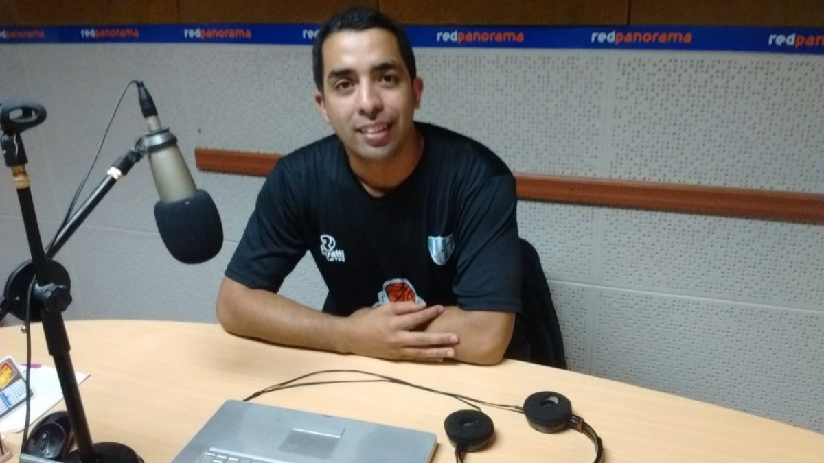 Gustavo Ciriacci Dt. de San Martín  comento la actividad del básquet en estos  meses.