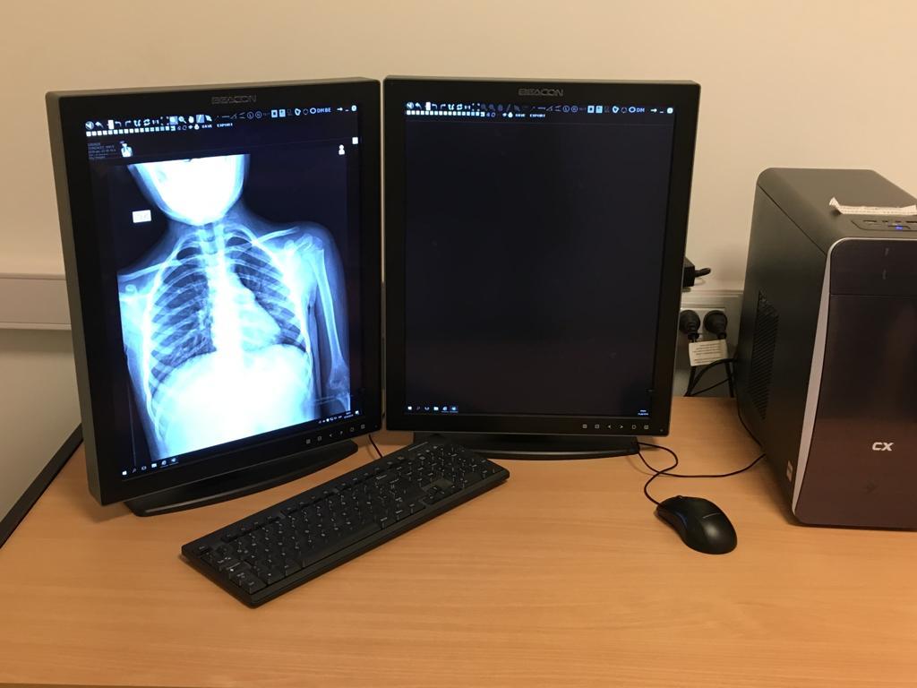 Visita del Ministro de Salud y el Ministro de Gobierno de la Provincia por obras en el Hospital Abel Ayerza