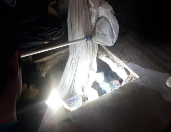 Monte Maiz: Hallan túnel que conectaba con la Mutual del Club Deportivo