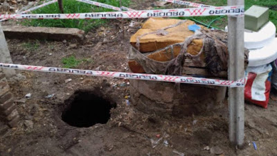 Monte Buey: Una mujer cayó a un pozo de más de dos metros de profundidad en el patio de su vivienda