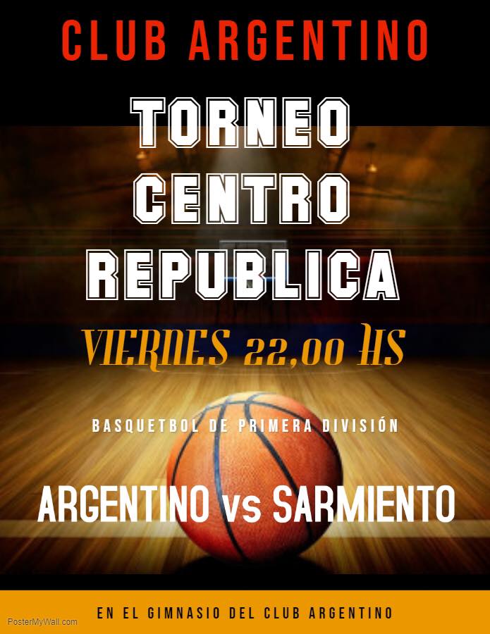 Básquet de Argentino: La Primera juega el viernes a las 22 horas.-
