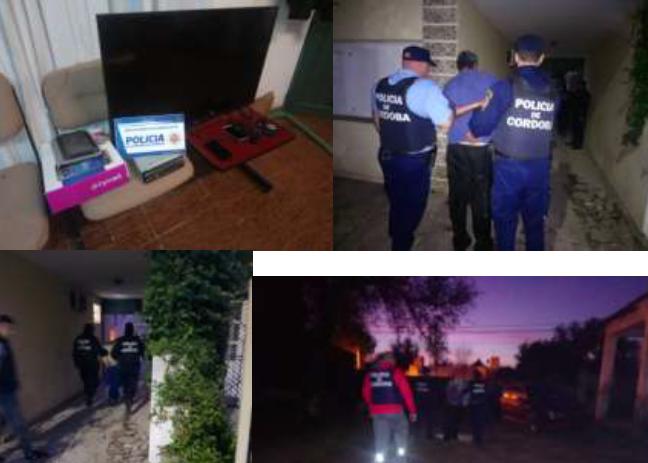 Bell Ville: Detención de dos delincuentes que robaron dinero en una agencia de quinielas y salieron a hacer compras