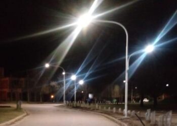 Nueva luminaria led para el lago Henry Dellarossa