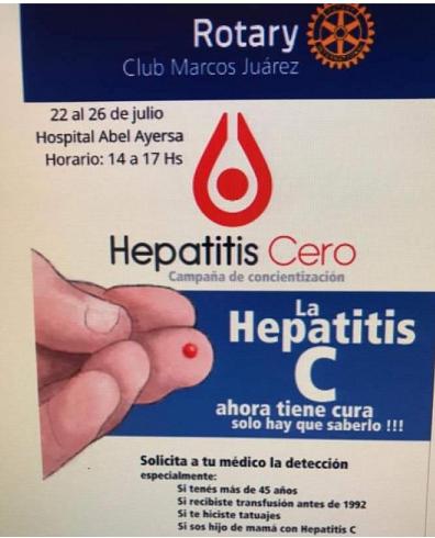 Campaña gratuita «Hepatitis Cero»