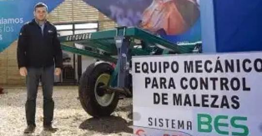 Agro: Empresa de Chaco desarrolló un equipo mecànico para control de malezas
