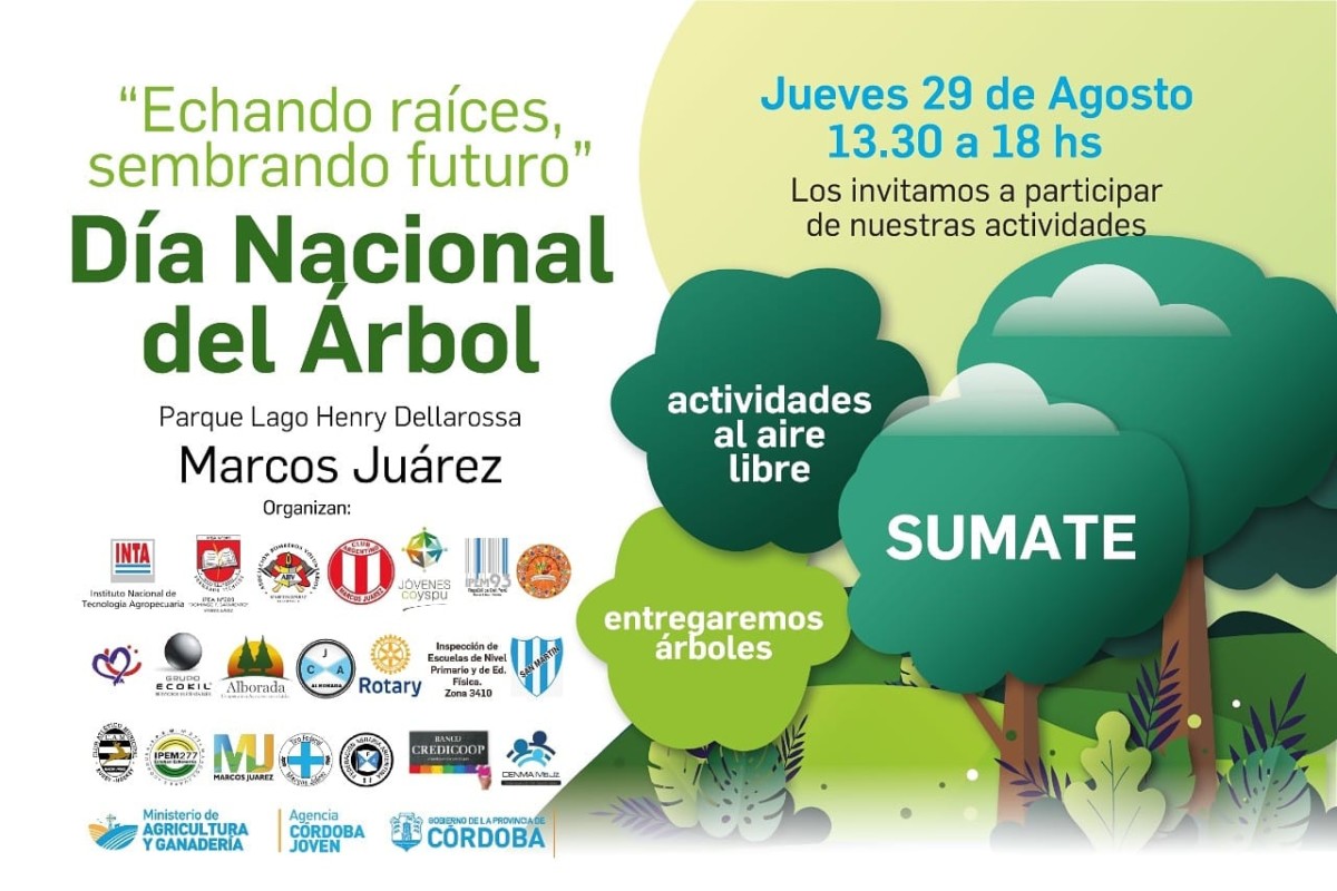 Día del Árbol – Actividad a las 13 hs.