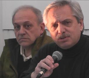 Alberto Fernández, candidato a presidente por el Frente de Todos visitó la Ciudad