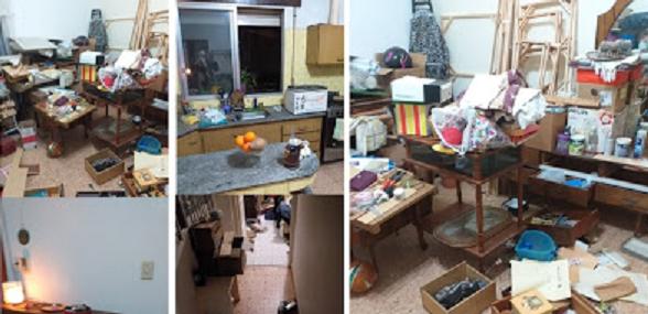 Robo y  desorden en vivienda de Leones mientras sus propietarios se encontraban en Marcos Juàrez