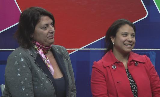 Asamblea del SUOEM: La palabra de la Lic. Verónica Crescente y Celia Lescano Posse