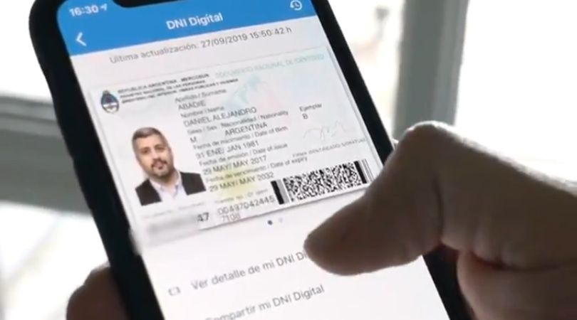 Nuevo DNI: es digital, para ser usado desde el celular