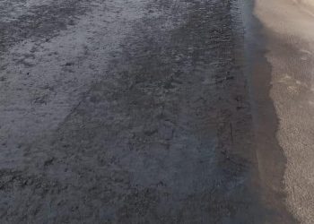 Comenzaron las tareas de asfalto en calle Laprida