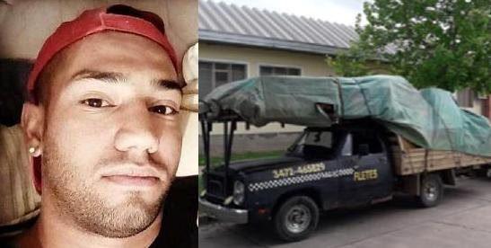 El joven Jonathan Igarzabal fue localizado en un camino rural al norte de General Roca junto a la camioneta de Nieri