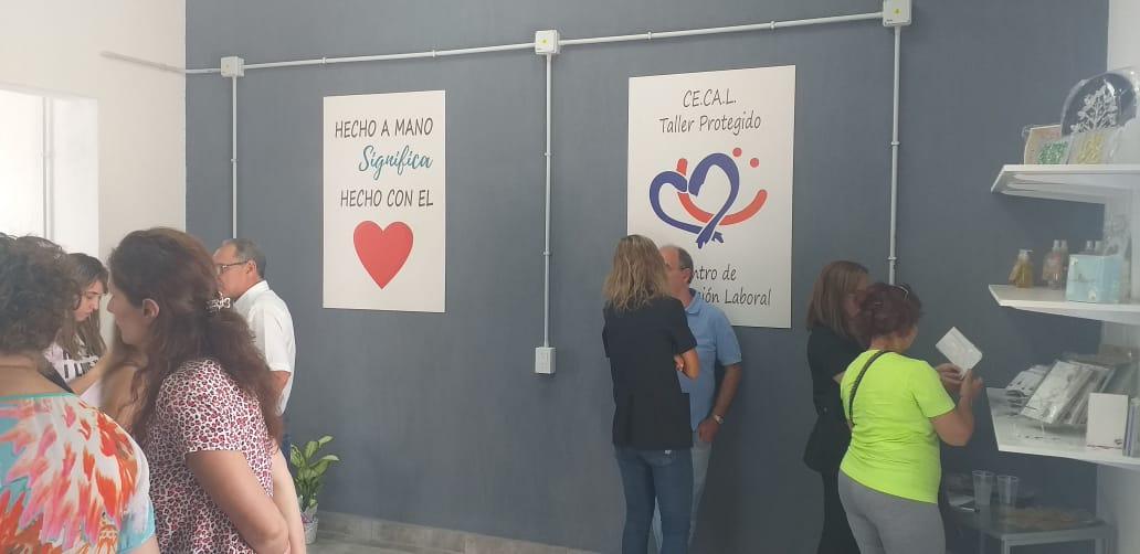 Quedó inaugurada la Sala de Labor Terapia del CECAL