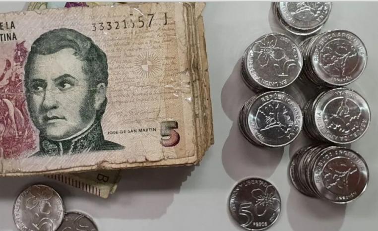 Enero, el último mes para usar los billetes de 5 pesos