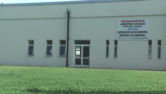 Trabajos en el Centro Cívico para habilitar el ala oeste