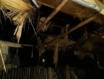 Incendio en el quincho de una vivienda en General Roca, con el testimonio de Jorge Ghione el damnificado