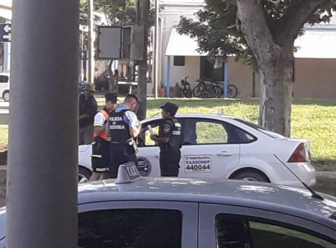 Secuestro de un taxi por cuestiones comerciales
