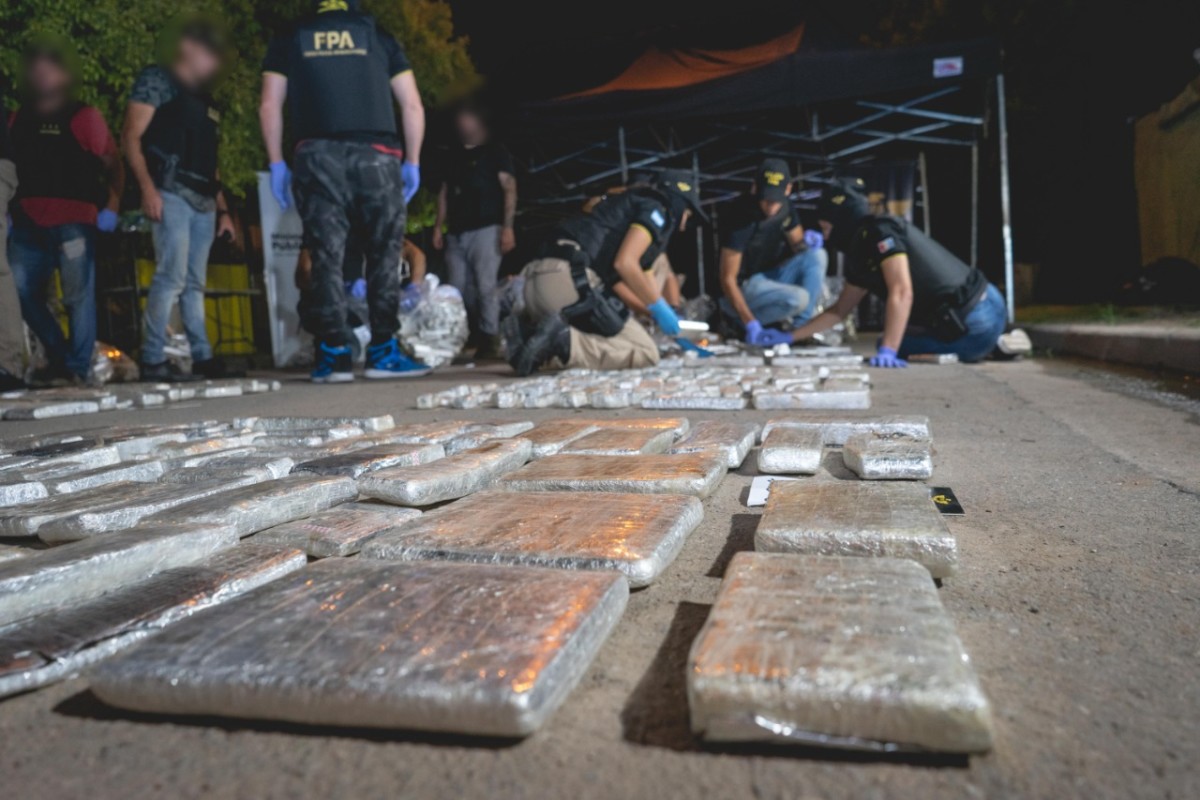 La FPA secuestro mas de 300 kilos de marihuana en Cordoba