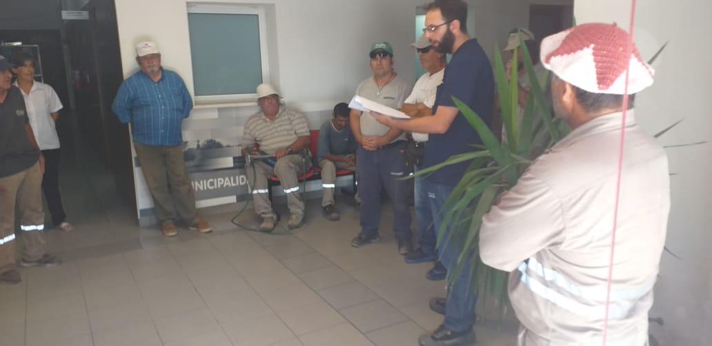 Asamblea del Sindicato de Empleados Municipales