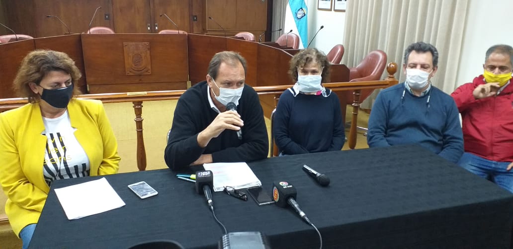 Marcos Juarez habilito la Obra privada