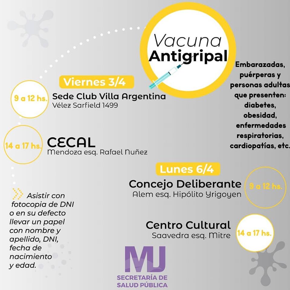 Sigue la Campaña de Vacunación Antigripal