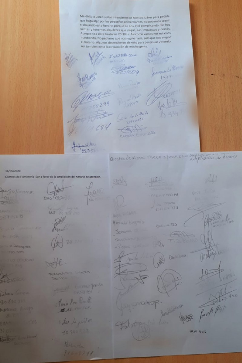 Pequeños comercios y el pedido desesperante al Intendente para extender el horario