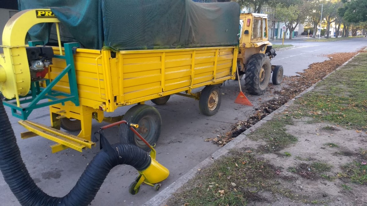 Maquina chipiadora: Nueva adquisición municipal