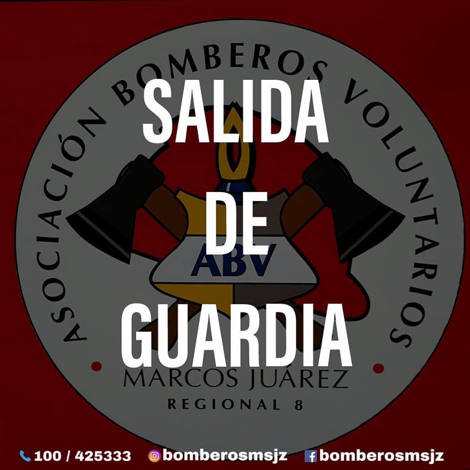 Incendio de pastos: Trabajaron bomberos de Marcos Juárez y General Roca