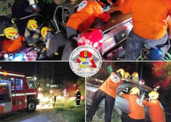 Se realizaron simulacros para los aspirantes a Bomberos Voluntarios